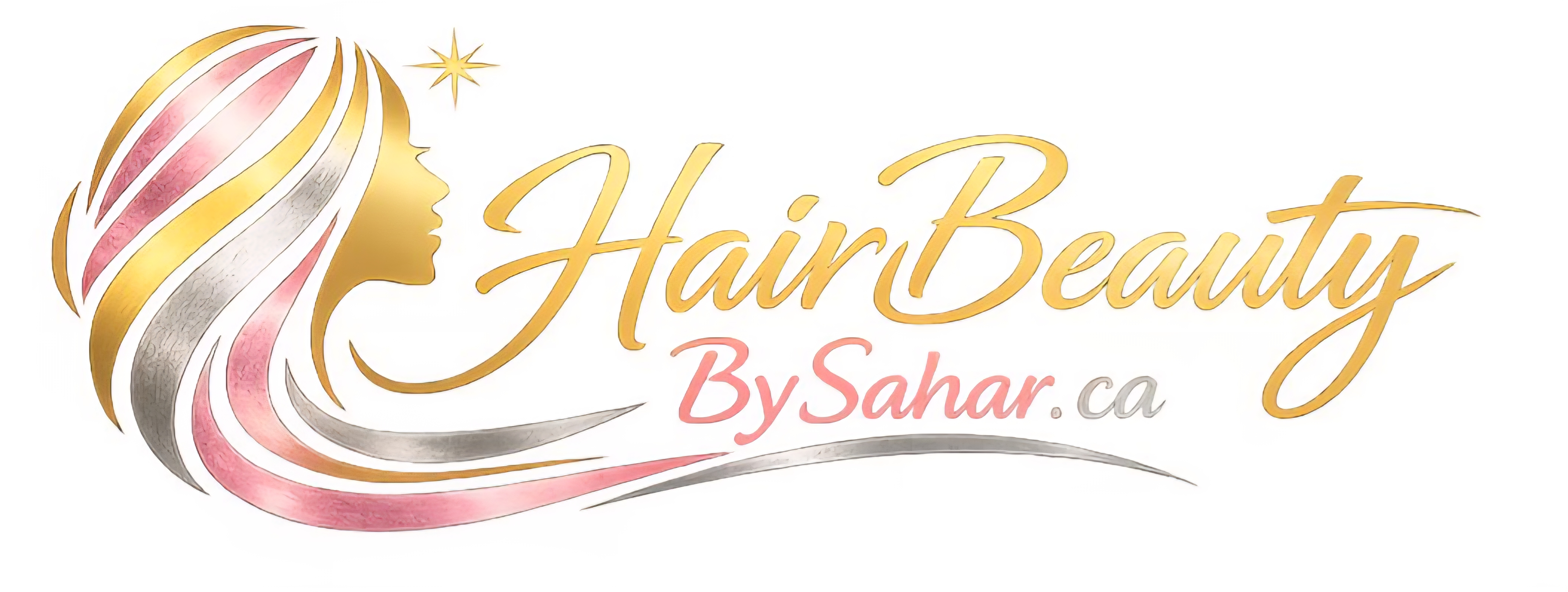 Golden Glow Hair Salon Logo